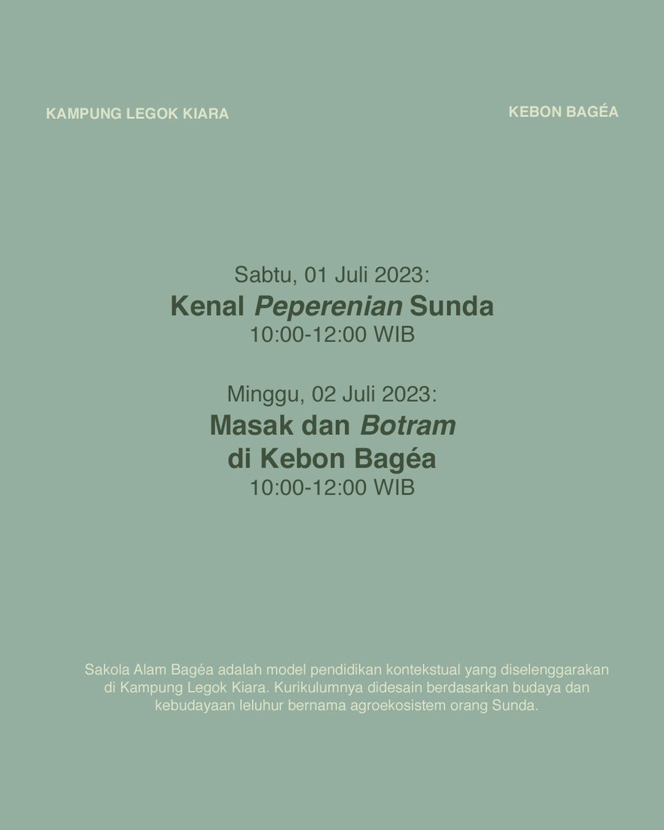 Kebon Bagéa tweet media
