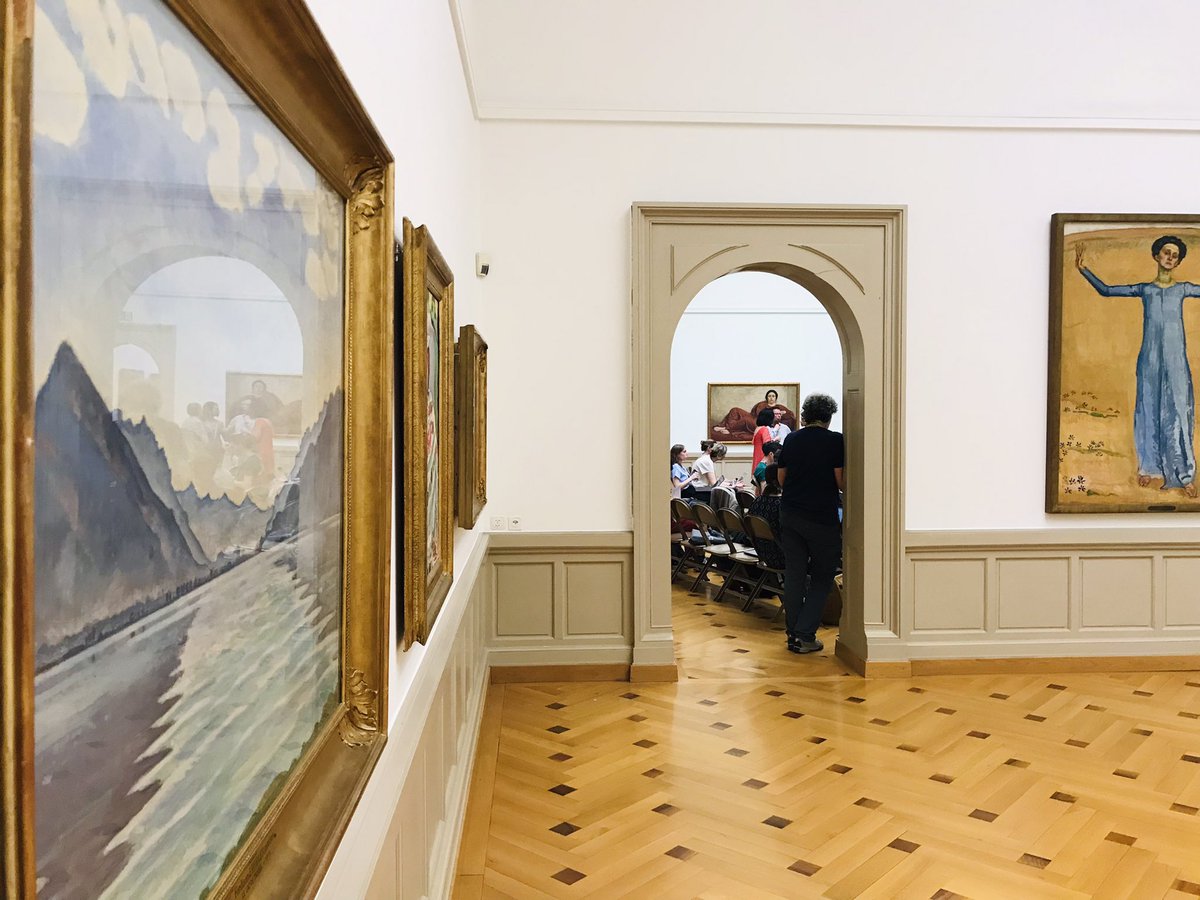 #Humanistica2023 le colloque continue, entre les Hodler du @MAHgeneve