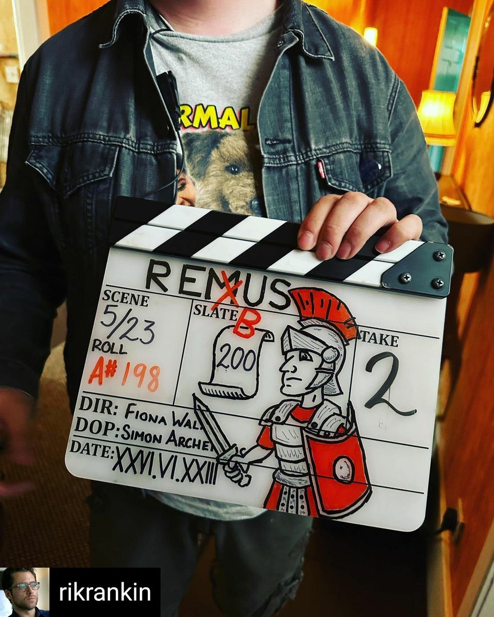 Well hello...
Reposted from @rikrankin Slate 200!! It’s a good yin. Not sure if that wee guy is supposed to be me but I’m into it. #Rebus @viaplay_uk @viaplay @eleventh_hour_films