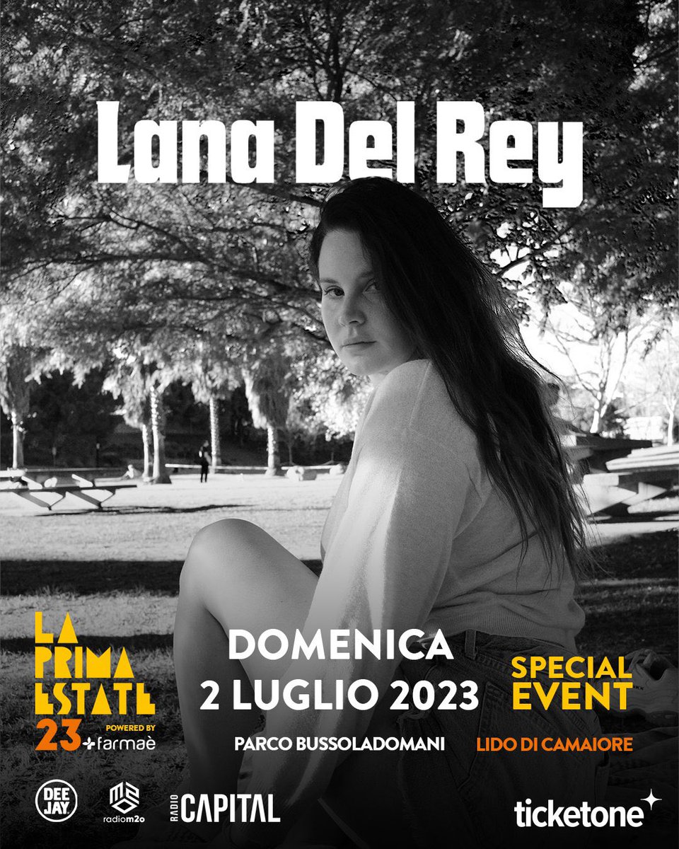 Lana Del Rey acaba de ser confirmada no festival “La Prima Estate” que acontece no dia 2 de julho, na Itália.