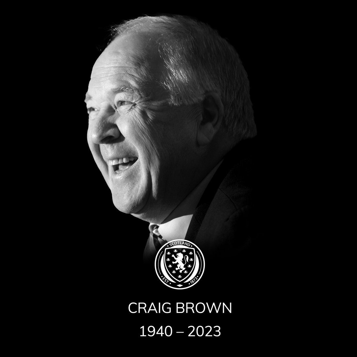 A true Scotland legend. Our thoughts are with Craig’s loved ones at this sad time.