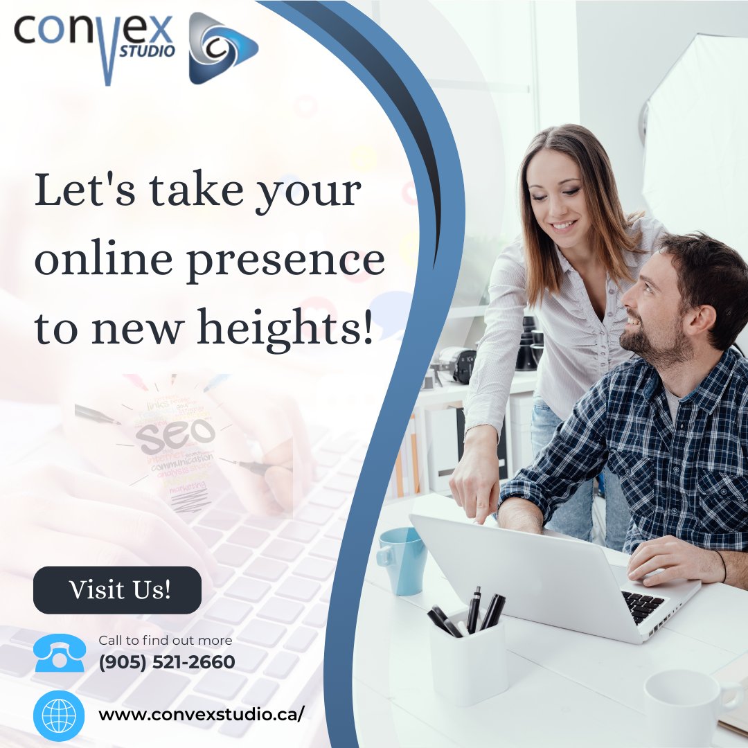 Outsource your online marketing to the experts and experience phenomenal growth! Convex Studio offers professional services that encompass responsive websites, SEO, social media management, SEM, video production, and photography. 
#ConvexStudio