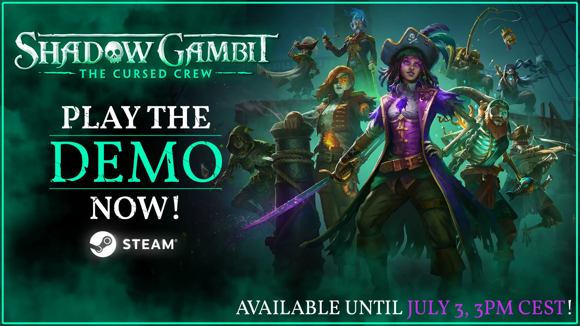 Shadow Gambit: The Cursed Crew - Out Now!