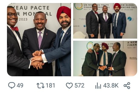 1/2
Recognition&Testimony here is 1 of z Bigger&Total Pictures I got abt Paris Summit
Some Small Minded& Ill Motivated 🇪🇹ns&Enemies of 🇪🇹were busy amplifying too irrelevant'Is-Was'Grammer& Vocabulary Issues.
Dirty Dust isn't there anymore
Time4 SucessStories
+
Sensible Criticisms