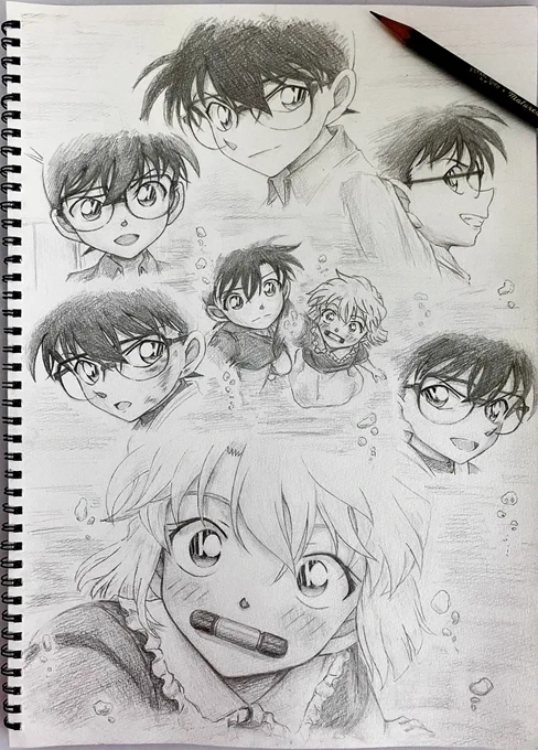 この瞬間だけはこの気持ちでいさせて…  #黒鉄の魚影 #名探偵コナン #哀ちゃん #コ哀