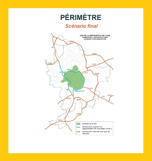 🟡 ZFE de la Métropole de Lyon 📢

➜ Nouveau calendrier  ✔️
➜ Périmètre simplifié  ✔️
➜ Nouvelles aides ✔️

On fait le point après l'approbation en Conseil Métropolitain de la nouvelle version de la #ZFE. ⤵️