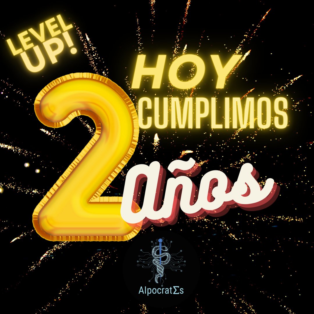 AIpocrates's tweet photo. Hace dos años consolidamos este sueño, agradecemos infinitamente a cada persona que ha sido parte, y seguimos creyendo que crecer juntos es un proposito por eso es un buen día para invitarte a ser parte de @AIpocrates 🤩 https://t.co/8Tob10hVyT https://t.co/Z25Iitm2oQ