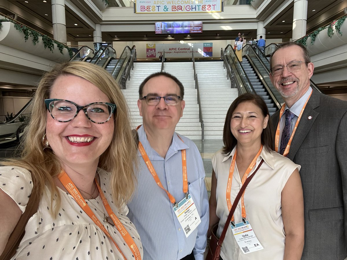 Team <a href="/diversey/">Diversey</a> #infectionprevention has arrived! #APIC2023 <a href="/diverseybugman/">Jim Gauthier</a> @VydiaNankoosing