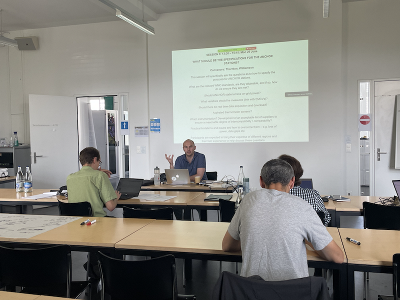 MtnResearchMRI's tweet photo. Off to a fantastic start at the #UHOP workshop!
Delving into climate elevation gradients, sampling methods, core variables, & calibration techniques to establish #UHOP as the global standard for monitoring #ClimateChange across elevational gradients 🏔️🌍📊
@GEO_Mountains #EDCC https://t.co/yTdpKOLQuP
