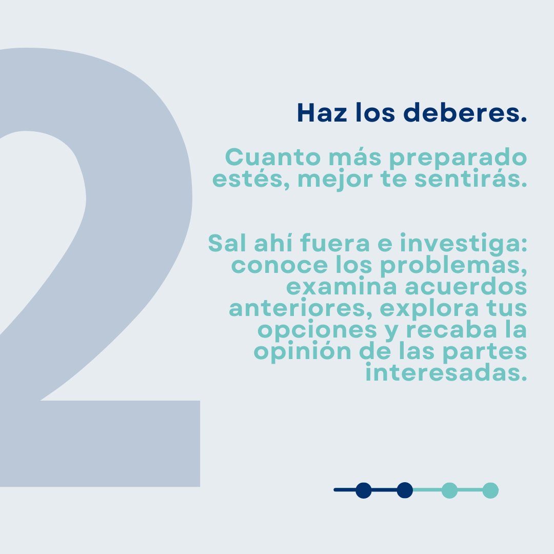 ScotworkES's tweet photo. Es normal estar nervioso en un proceso de negociación, e incluso sentir ansiedad. Pero esta ansiedad puede hacernos perder el control y olvidar nuestros objetivos. Es esencial mantener la calma y la perspectiva.

¿Cómo podemos reducir la ansiedad en la negociación?

3 consejos: https://t.co/G4kARcXHE7