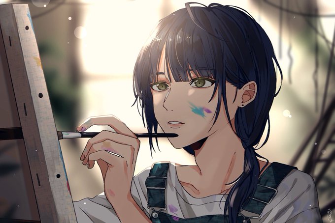 天使の日※タップ推奨#original 」|TSUkIMITSUAo𓈒☪︎☘️金魚服予約