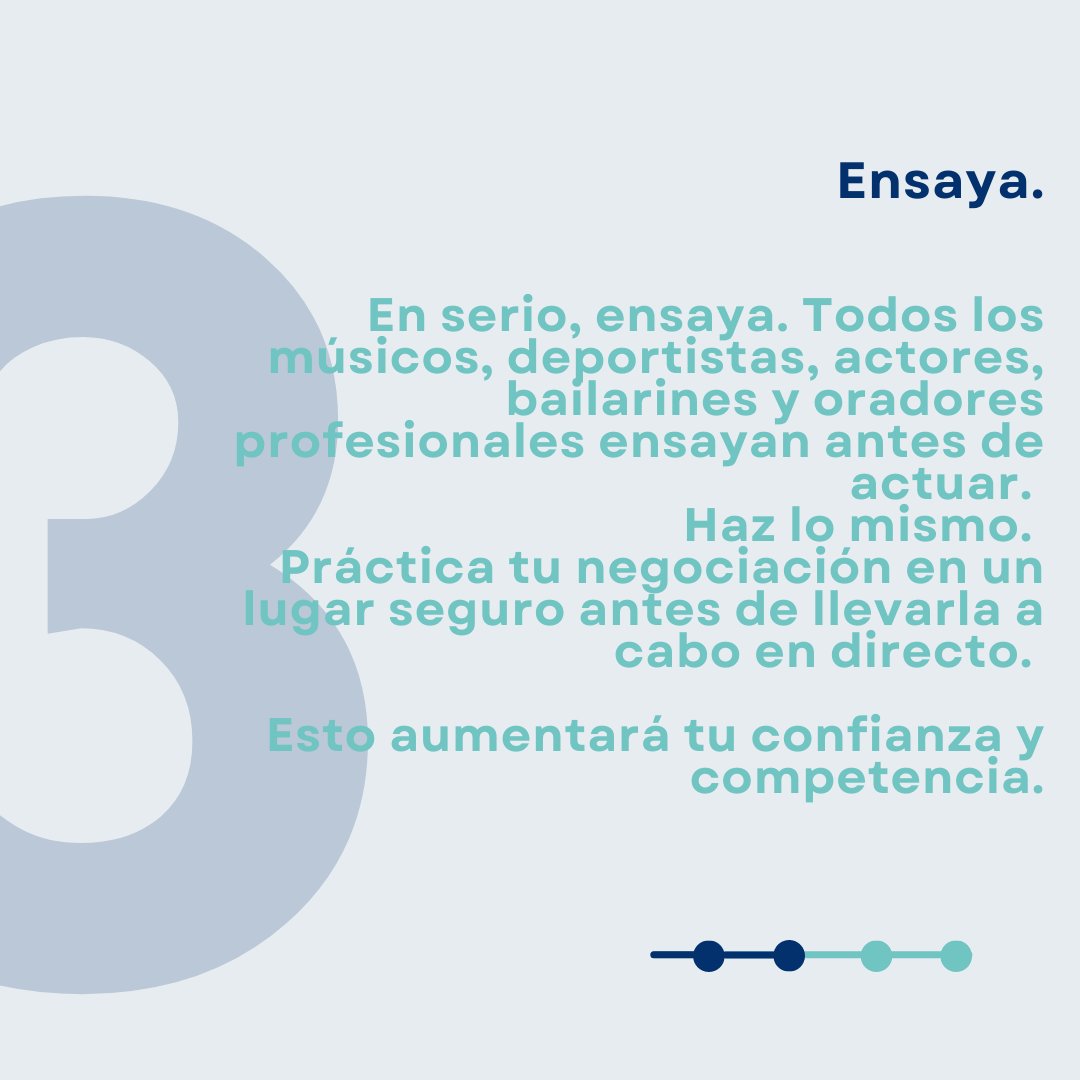 ScotworkES's tweet photo. Es normal estar nervioso en un proceso de negociación, e incluso sentir ansiedad. Pero esta ansiedad puede hacernos perder el control y olvidar nuestros objetivos. Es esencial mantener la calma y la perspectiva.
¿Cómo podemos reducir la ansiedad en la negociación?
3 consejos (ii) https://t.co/FrEUEybiFT