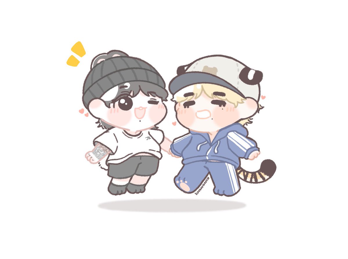 귀염둥이들💕 #kookv #국뷔