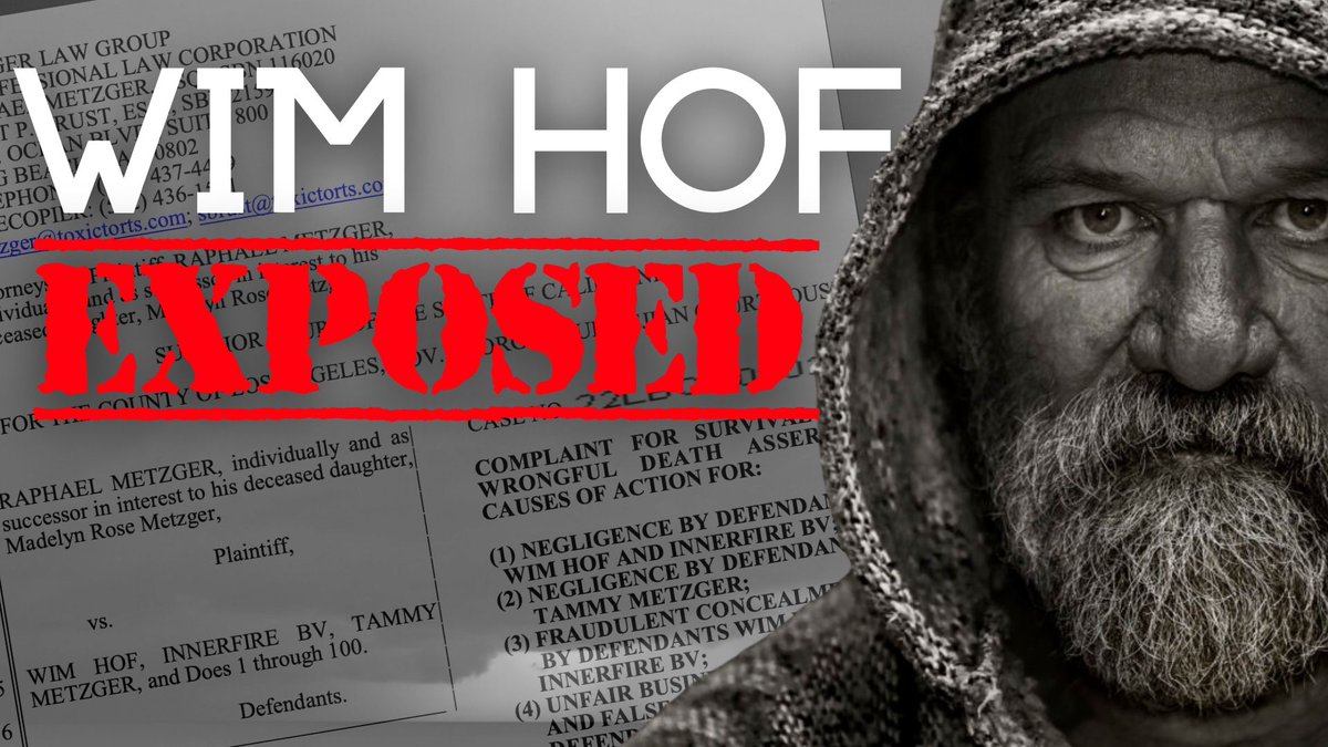 sgcarney's tweet photo. Thirteen deaths; a $67 million lawsuit; lies, cover-ups and a near-fatal enema.

"The Rise and Fall of the Wim Hof Empire" is now live on Scott Carney investigates on Spotify.

https://t.co/JsWXH8wzD8 https://t.co/ZNyA8WkWwu