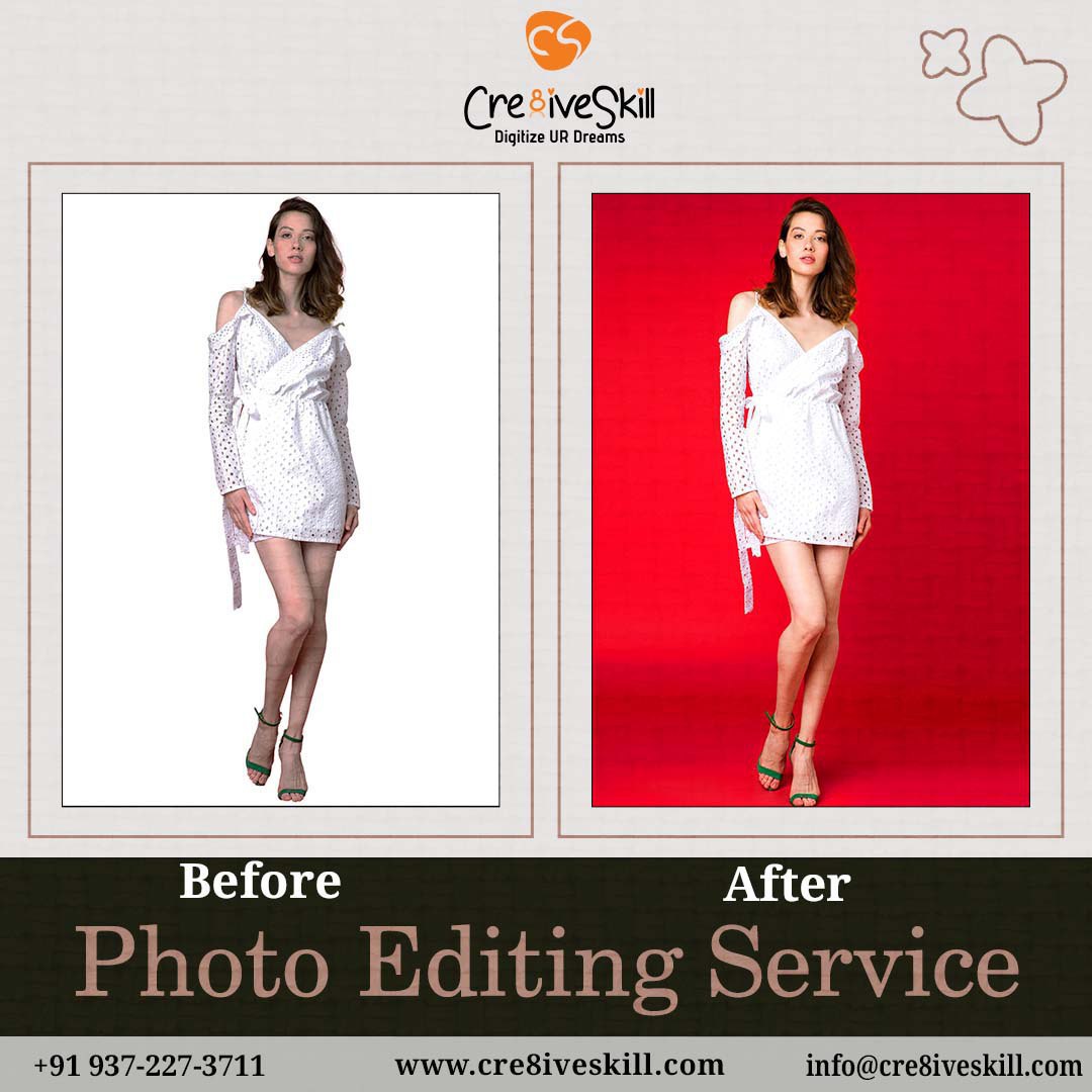 Revitalize Your Photos with Professional Editing Magic!
 
Cre8iveSkill offers a wide array of photo editing options tailored to your unique preferences. You dictate the style, the edits, and the personalized touches.
 
Get Quote Now:
 
cre8iveskill.com/vector-convers…

#photoediting