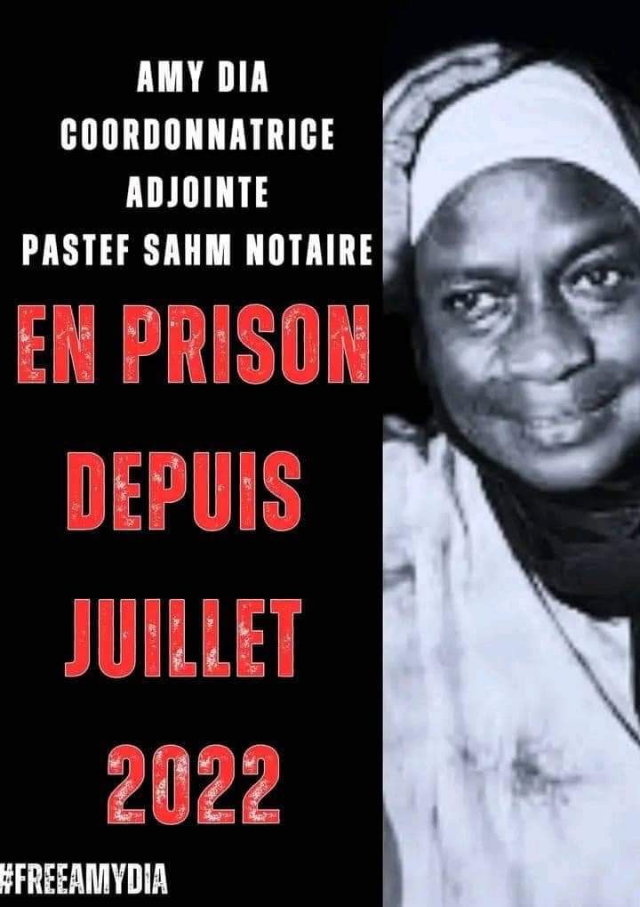 Libérez Amy dia  🇸🇳 
Libéré les 600 Detenus politique 🇸🇳
#FreeSenegal