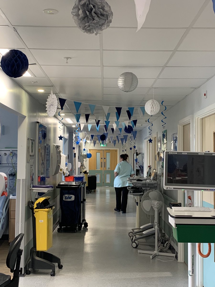 #nhs75 birthday celebrations are underway on Hazel Ward. Our apprentice nurse Amy had produced a fabulous board of the changes in the nhs between 1948 and 2023 #madein1948 #nhs75