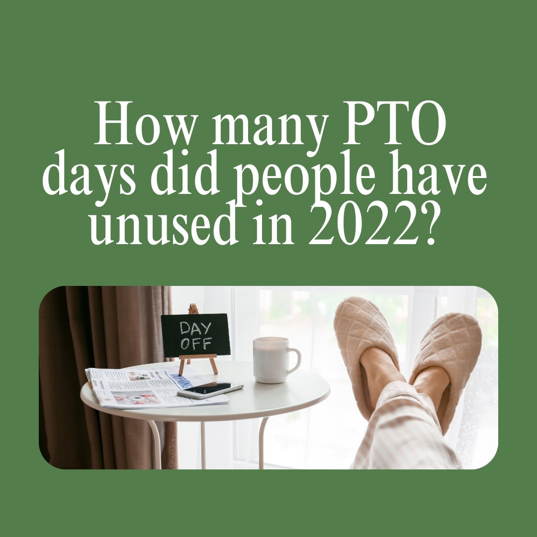 According to @Thrillist, regarding unused PTO days in 2022, a staggering average of 55% remained untapped, painting a vivid contrast to the pre-pandemic figure of 28% in 2019.

#pto #vacationtime #employeesatisfaction #worklifebalance