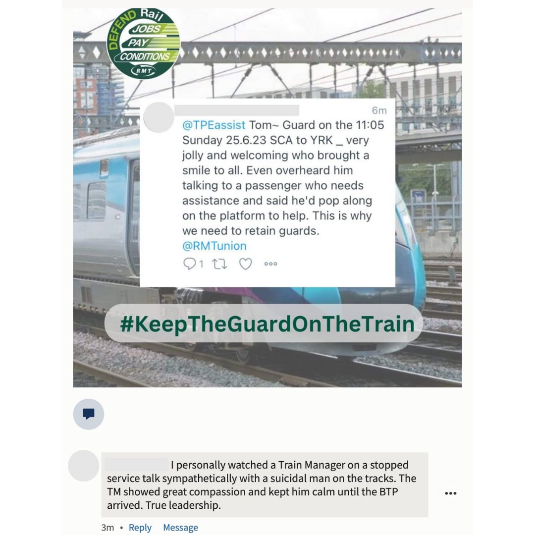 When @Mark_J_Harper talks about having made a 'fair and reasonable' offer to railway workers, he neglects to mention that his 'reforms' will see ticket offices closed, stations left unstaffed and onboard staff removed. #StaffOurStations #KeepTheGuardOnTheTrain