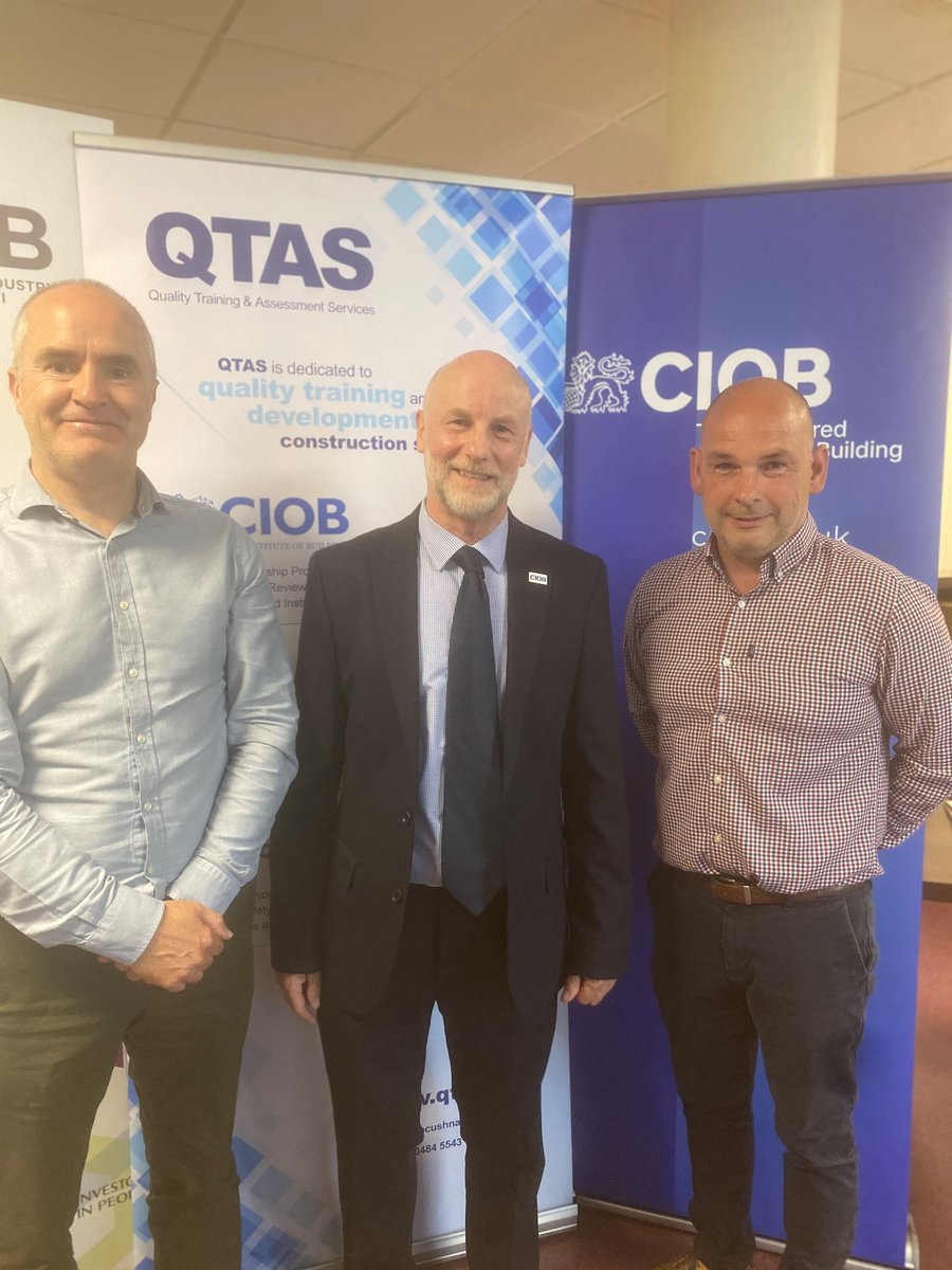 Congratulations to our staff who have recently gained their NVQ's. Great to see Adrian and Brendan at CITB NI along with their partners for the Student Achievement Awards. <a href="/gilbertashnews/">Gilbert-Ash</a>