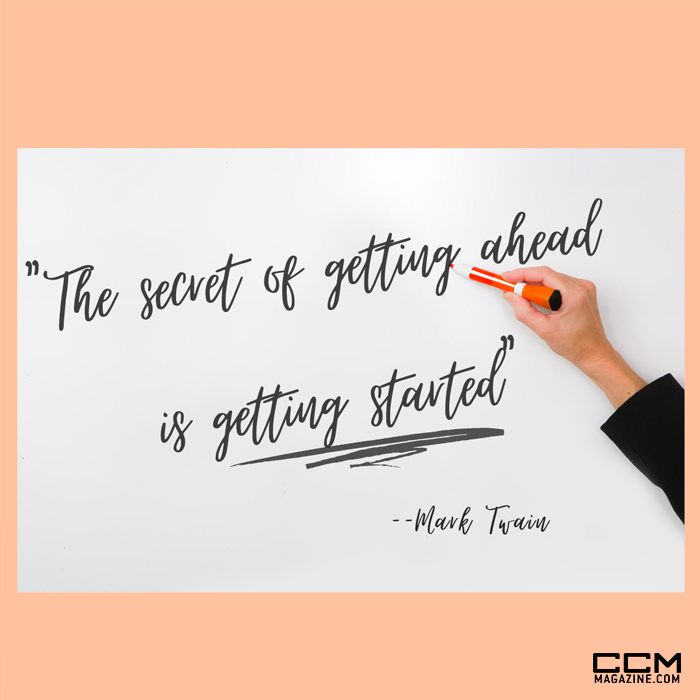 What is something you would like to get started? // #CCMmag