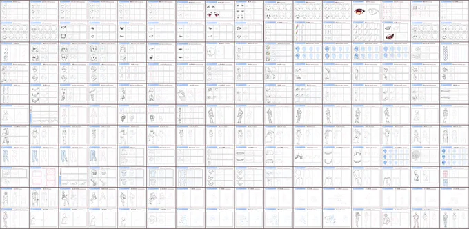今回の書籍実は…ものすごい量のデジタル特典がつきます…😱  練習ドリルシートが176ページ…(書籍のページより多い) サンプル貼ってるから、気になる人は使ってみて～!