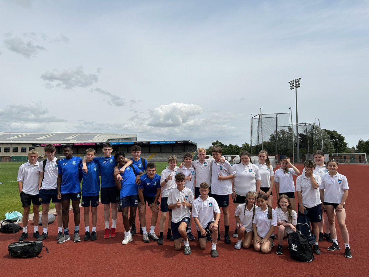 Well done to our teams who competed in the County Team Championships today at Spytty Stadium today. Some great performances capped witn a 100m win for Finley Roynon runnin 11.09sec 💨