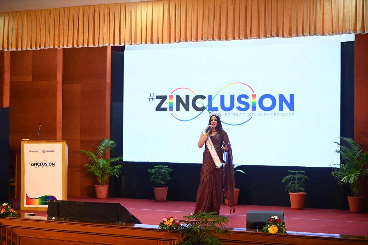 CEO_HZL's tweet photo. This #PrideMonth, we started #Zinclusion an initiative to bring the different stories of different people who are entirely unique in their own way. And in this series, I had the chance to discuss & talk to @elladverma, whose story is not just #inspiring & #motivating, but also a journey of #strength & #uniqueness, which is trapped in her humbleness & beauty.