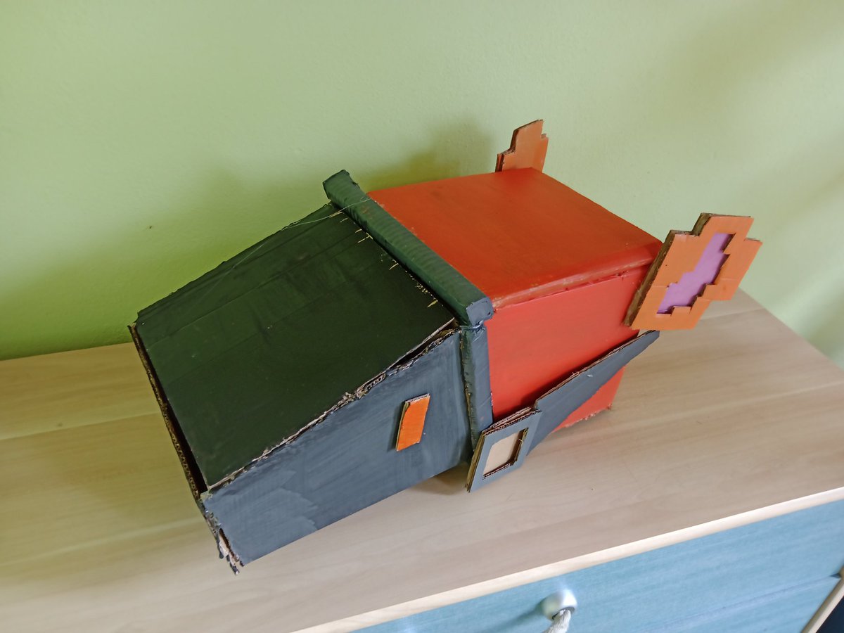 Animation159's tweet image. I made something UwU #protogen #Orangen_animation #fursuit