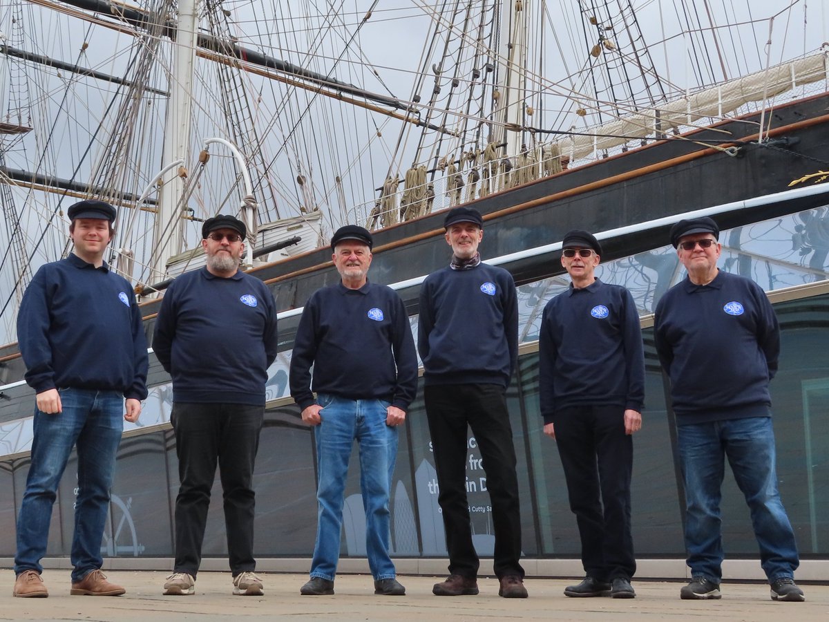 On Saturday 1st July @HogEyeMen, performing as
@CuttySark shanty crew, will be singing #seashanties aboard ship.  11:45am - 2:00pm.  This is part of the Family Fun Day for which there is an entrance fee.