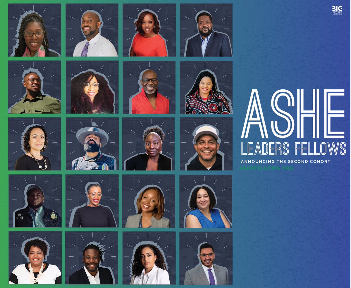 It's a great day! We're excited to share our second, expanded cohort of Ashé Leaders Fellows. We welcome our new fellows, as well as our new Ashé Communities, including Oakland, Cleveland and Baltimore! Meet the new Cohort here ashefellows.org/cohort-2