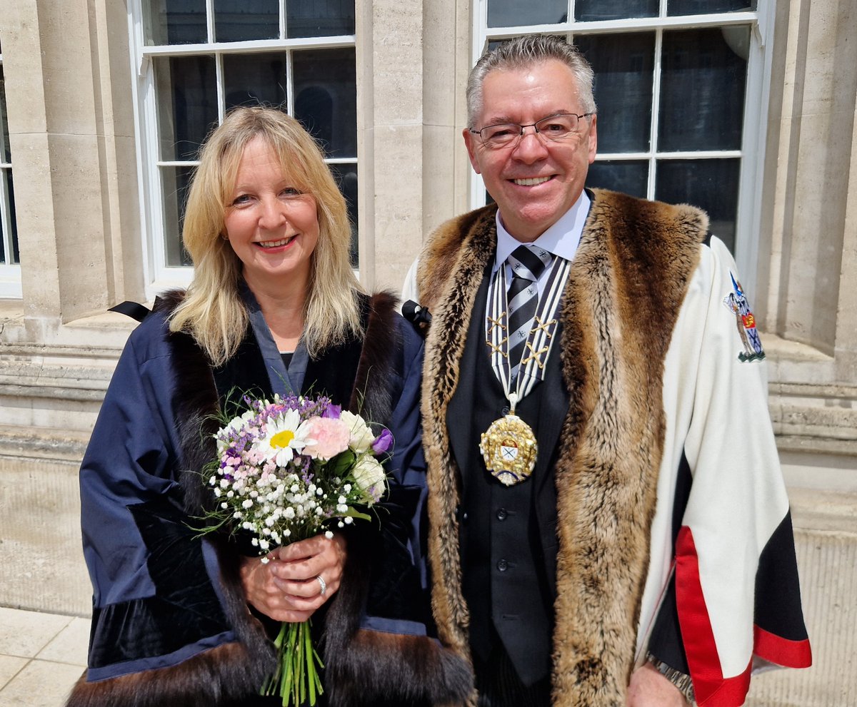 City of London Corporation - Common Hall - Election of Sheriffs. Alderwoman Dame Susan Langley and Alderman Bronek Masojada were successfully elected to the 2 positions of Sheriffs. Many congratulations to them both. Image with Sheriff Elect Dame Susan Langley