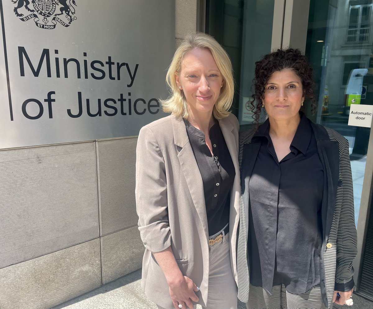 One year on, <a href="/psych_iamfarah/">Farah Naz</a> is fighting to build a legacy in #ZaraAleena name, and stop others facing the horrendous ordeal Zara’s family have. Today we met <a href="/AlexChalkChelt/">Alex Chalk KC</a> and there was firm commitment to make offenders face consequences, if they refuse to attend sentencing.