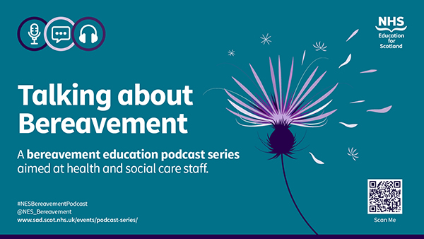 The #NESBereavementPodcast series is now live! The first four episodes focus on ‘The compassionate space in bereavement’. Guests share their own thoughts and reflections on the compassionate space. Listen here: ow.ly/PBum50OVMHq More info here: ow.ly/Tjnv50OVMHr