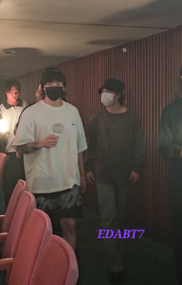 Jimin , even when he's going out of the place, his eyes are on Yoongi 🥲