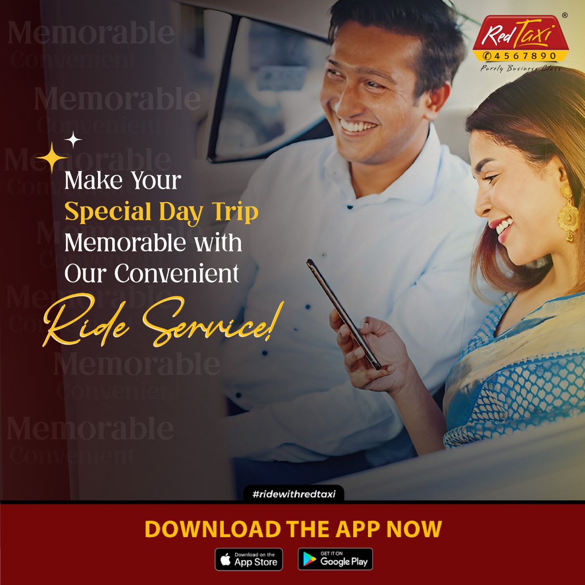 Planning a Special Day Trip? Book Your Ride Today for Ultimate Convenience! Make Your Special Day Trip Memorable with Our Convenient Ride Service! Book Your Ride Today and Enjoy a Convenient Day Trip with Loved Ones! 

#redtaxi #ridewithredtaxi #DayTripConvenience #SpecialDayTrip