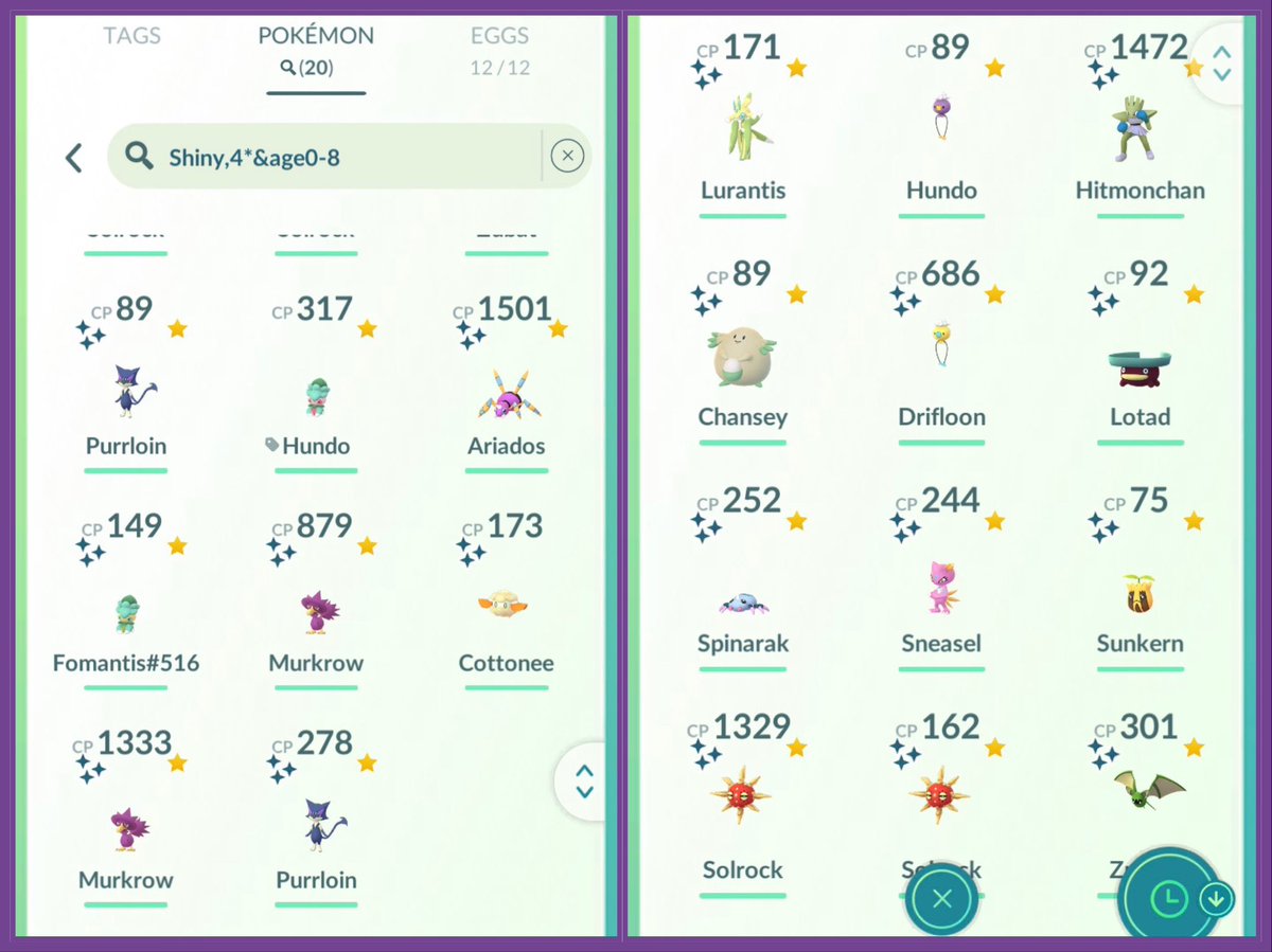 HermesNinja's tweet photo. Was a very sparkly #SolsticeHorizons event! 

💖 18 shinies
💖 2 hundos
💖 1 new ✨ family - complete! 

But that was last week!

☀️💪☀️ Yup, it’s Monday - a new chance to slay it, #PokemonGOfriends. You’ve got this! ☀️💪☀️

#MondayMotivation #PokemonGO #ShinyPokemon #hundo https://t.co/3hmY2rY1eX