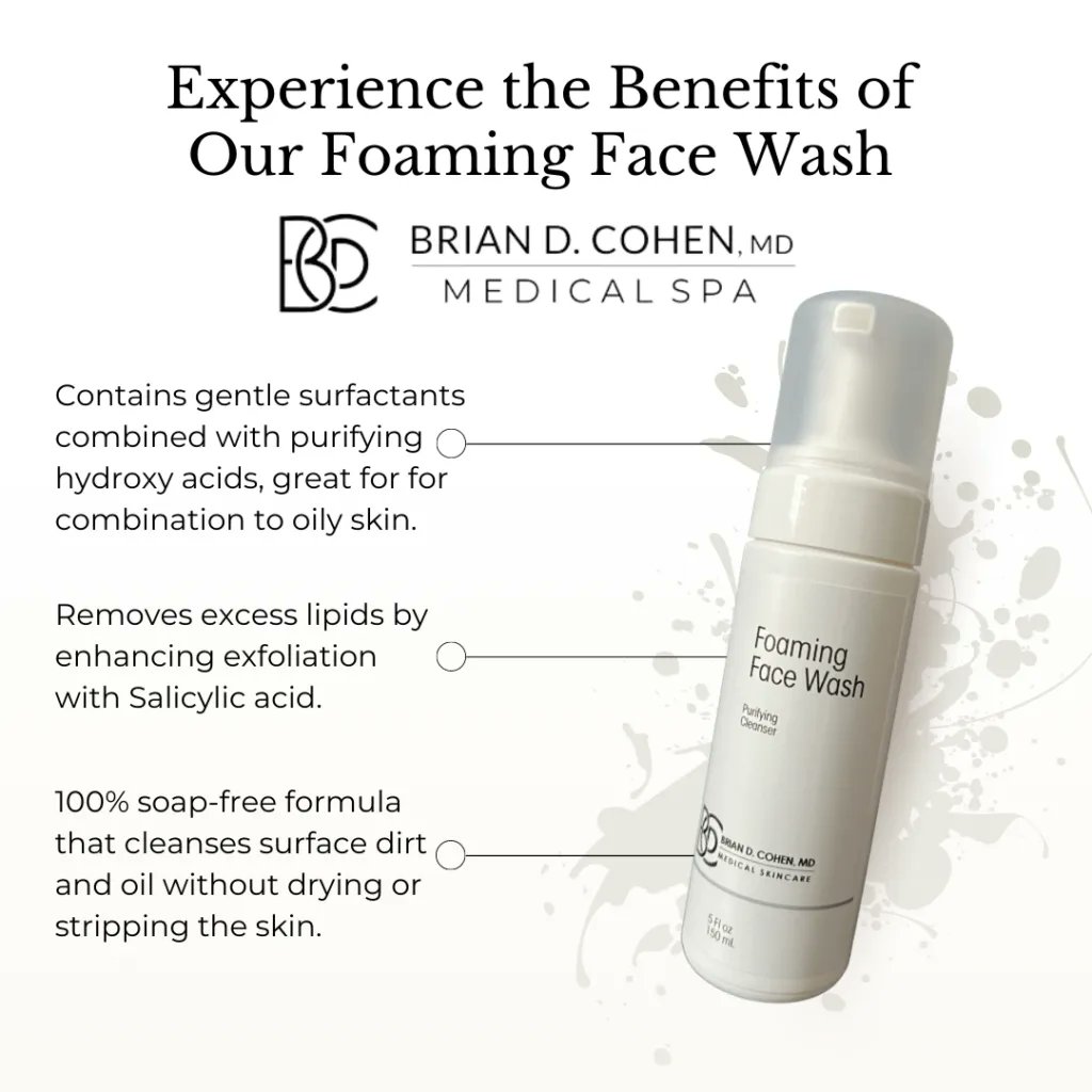 CohenPlasticNY's tweet image. Our #FoamingFaceWash contains gentle surfactants combined with purifying #hydroxyacids, suitable for individuals with #combination to #oily #skin. Experience a soap-free formula that cleanses surface #dirt and #oil without stripping the skin. Learn more:

buff.ly/3YIujNE