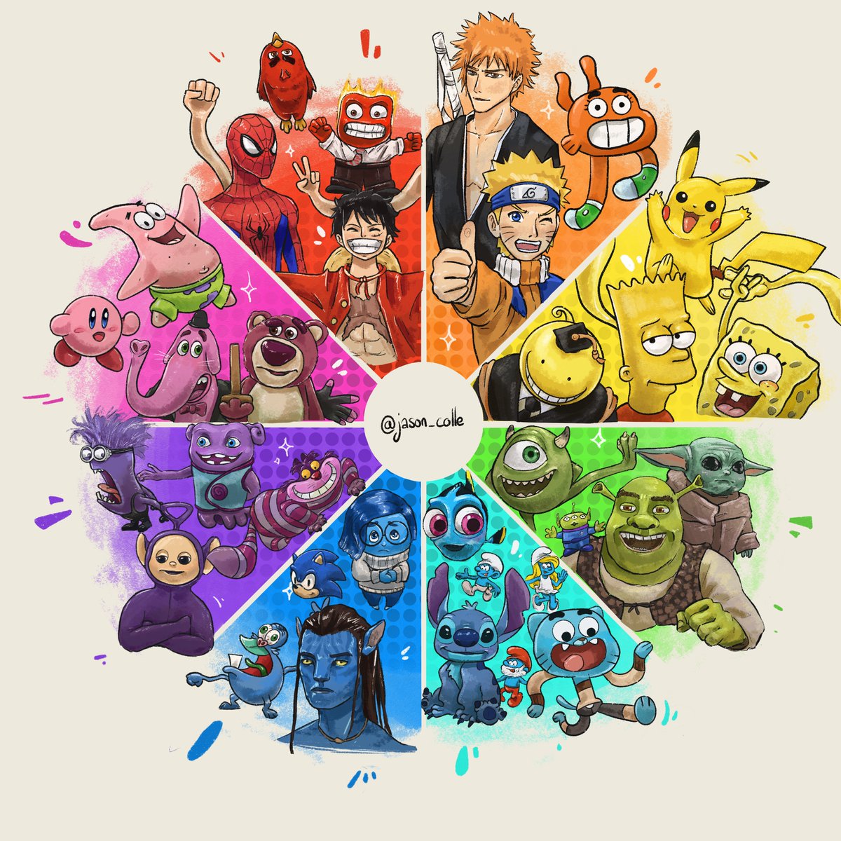 colle_jason's tweet photo. Voilà c'est fini, le résultat est trop stylé ! 
J'ai fait une vidéo pour chaque partie sur insta/tiktok 🔥
#dessin #illustration https://t.co/h9bDkdkjIz
