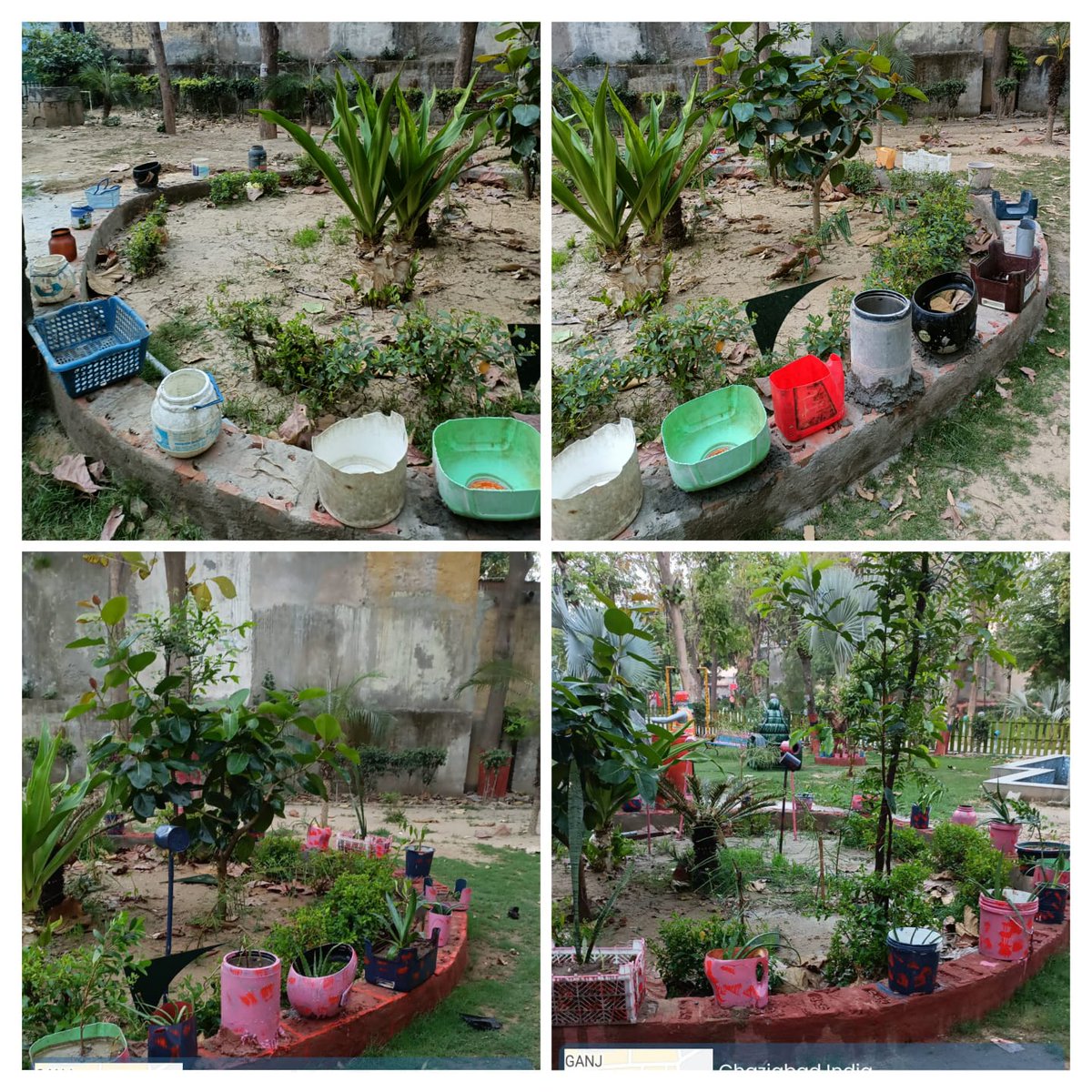 🌱🌍 Transforming Waste into Wonder: Our Park Renovation Story! ♻️
Before and after renovation of Subhash Chandra Bose Park, Ghaziabad done by us: Namita sharma
#SwachhBharatMissionUrban #CleanAndGreenGhaziabad #MeraSheharMeriPehchan #AzadiKaAmritMahotsav