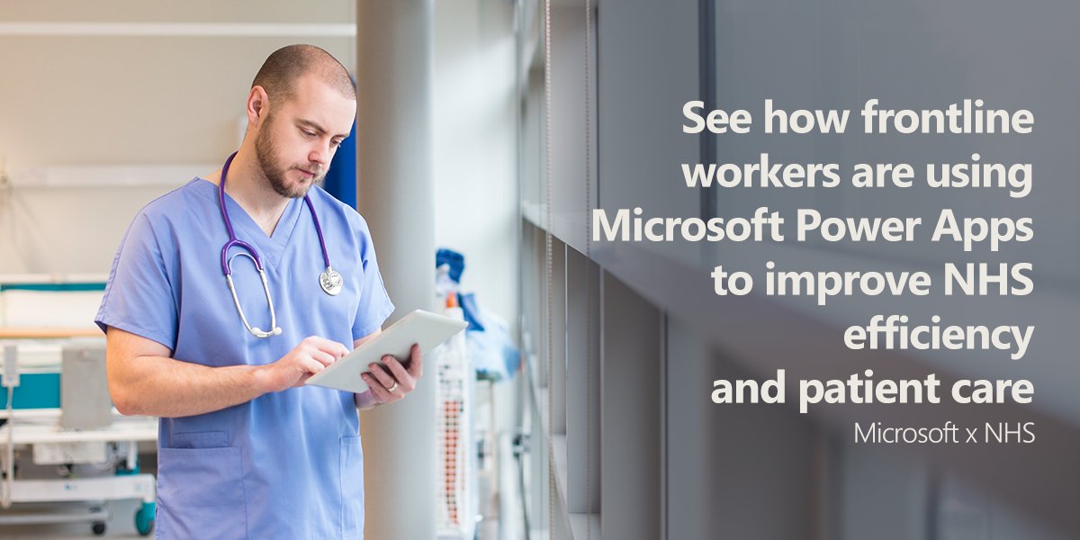 Microsoft UK on Twitter "Microsoft Power Apps is transforming how