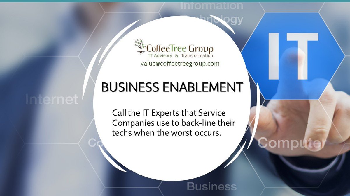 JimWardrop1's tweet image. Need IT Service that improves your uptime while lowering your costs?  Our experts get the job done on the first visit.  value@coffeetreegroup.com  248-526-3315  coffeetreegroup.com/itservices