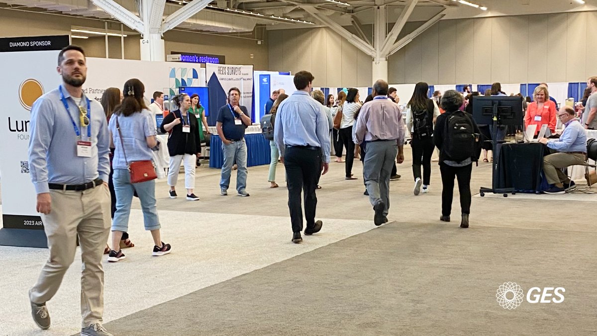 GESGlobal's tweet photo. Higher education professionals gathered at the @air4data Annual Forum at @CLEconventions! 🏫
@GES_EMEA I @GESMiddleEast I @GES_Canada
#AIRForum #visitcleveland #conventioncenters #exhibitions #tradeshows #growtogether
https://t.co/A7Edhjznhg https://t.co/QFJE25exBS