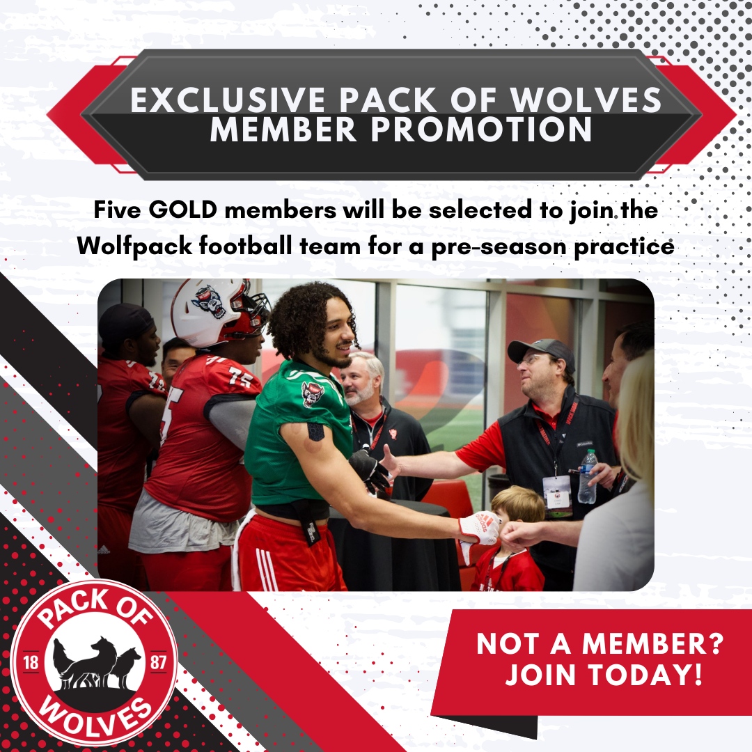 One Pack NIL Collective (@onepacknil) on Twitter photo 🚨 Exclusive PoW member promo! 🚨 We're bringing five GOLD members with us to a pre-season football practice!
Already a member? Nothing else you need to do. Not a member? Join by June 30 to be eligible! Winners will be notified on July 3.
Sign-up 👉 packofwolvesnil.com 🚨 Exclusive PoW member promo! 🚨 We're bringing five GOLD members with us to a pre-season football practice!
Already a member? Nothing else you need to do. Not a member? Join by June 30 to be eligible! Winners will be notified on July 3.
Sign-up 👉 packofwolvesnil.com