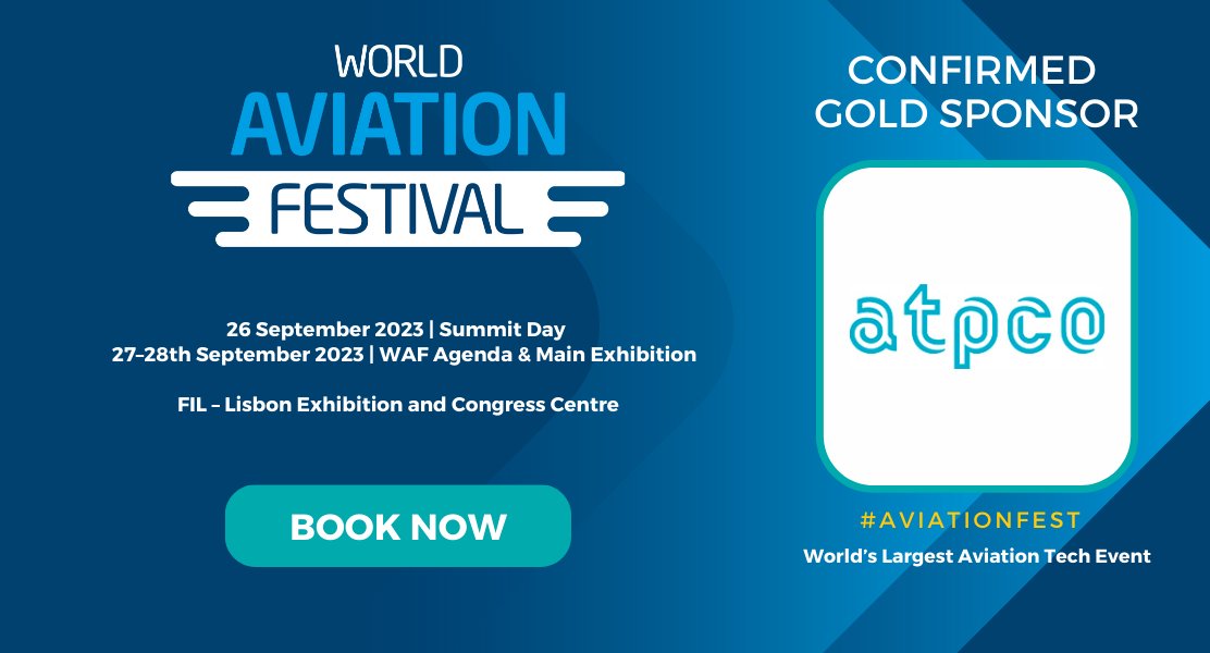 airlinesblog's tweet photo. 📣 Gold Sponsor announcement: @ATPCOnews 

✨ Don't miss the chance to connect with the airline merchandising and pricing data industry leader. ✈️

Book your tickets now:https://t.co/ndFqddpMVA
See you at #aviationfest! #ATPCO https://t.co/Y8WnNrDT6M