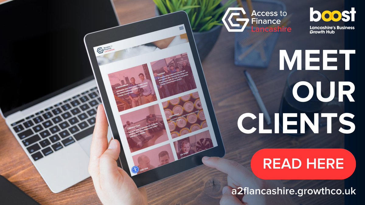 Since 2015, we've supported over 430 #Lancashire businesses resulting in funding offers worth a combined £30 million.

You can hear from our clients how we were able to support them: 

Find out more: ow.ly/Eqze50OX2s8

<a href="/BoostInfo/">Boost; Lancashire's Business Growth Hub</a> 
#BusinessFinance #BusinessSupport