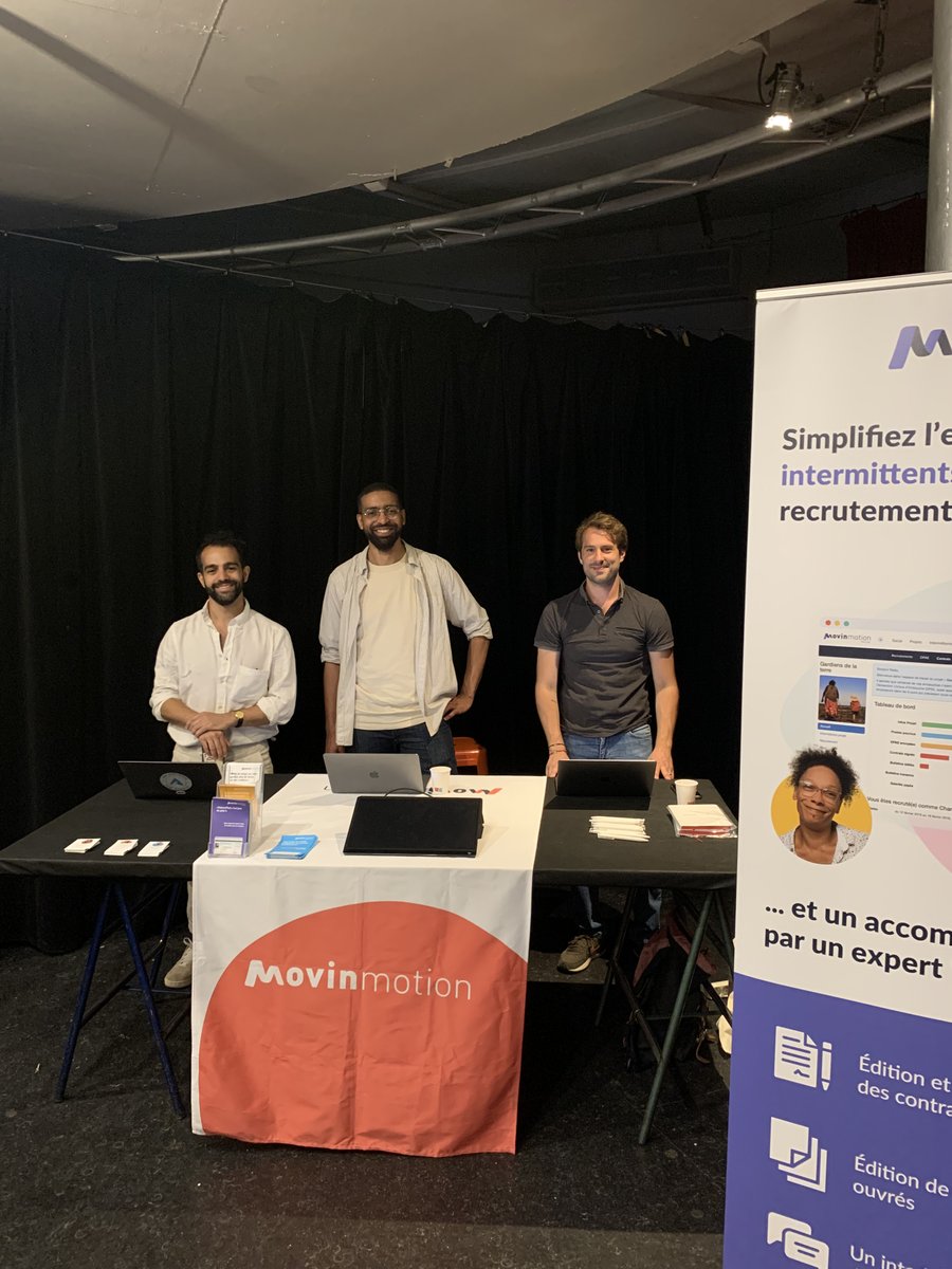 [#CoupDeThéâtre 🥁]
✨ La Journée des LABELS par <a href="/maisondufilm/">Maison du Film</a>, c'est aujourd'hui ! ✨

Retrouvez l'équipe de <a href="/movinmotion/">Movinmotion</a> et Comptalitik, notre partenaire expert comptable, à l'Européen (5 Rue de Biot 75017 Paris) 📍

#cinema #film #maisondufilm