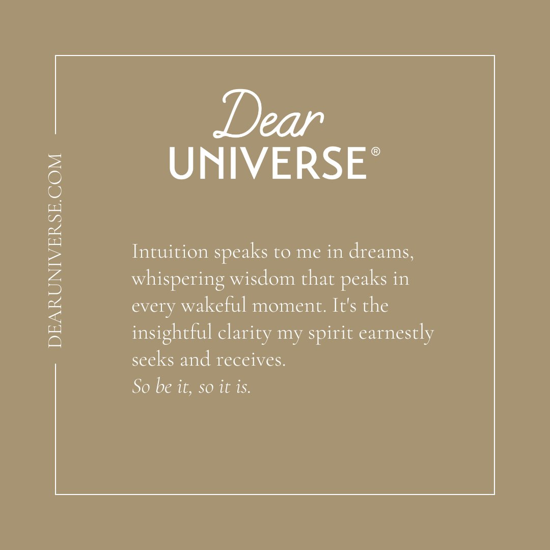 sarahprout's tweet image. The Universe offers unwavering support, helping you navigate life's challenges with grace and ease. #dearuniverse #sarahprout #invocations #manifestation Visit DearUniverse.com