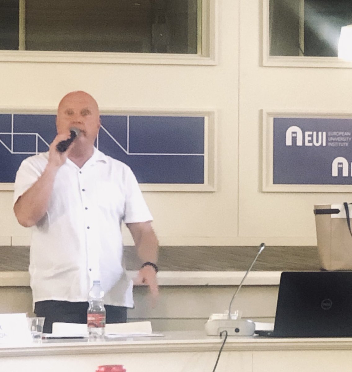 Marie Palmer (@marie_palm) on Twitter photo <a href="/ClarkBentson1/">ClarkBentson1</a> at the #journoschool #cmpf23 mentioning that now, there are some journalists with a British accent on US TV channels. Progressive #inclusivity 😅😅😅 <a href="/EUI_CMPF/">Centre for Media Pluralism and Media Freedom</a> <a href="/ClarkBentson1/">ClarkBentson1</a> at the #journoschool #cmpf23 mentioning that now, there are some journalists with a British accent on US TV channels. Progressive #inclusivity 😅😅😅 <a href="/EUI_CMPF/">Centre for Media Pluralism and Media Freedom</a>