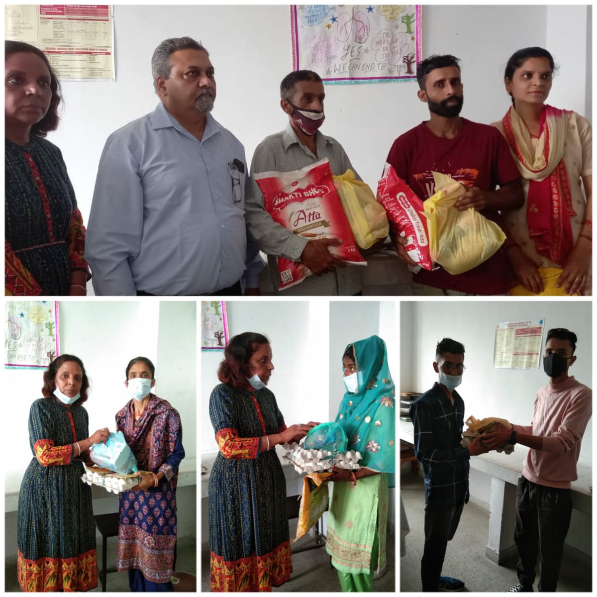 dtohpkgr's tweet photo. A 
Big 
THANK YOU #NikshayMitras
 for 
🙌Nutrition Kits 🍱🍽️😋distribution at Palampur #Kangra #Himachal coordinated by STS Gopalpur

Kudos 2 TEAM

Psychosocial support goes long way in empowerment &amp; helping PwTB recover quickly

#TBMuktBharat 

@TbDivision 
@mukt_tb 
@drrksood https://t.co/sWzTWfJrmO